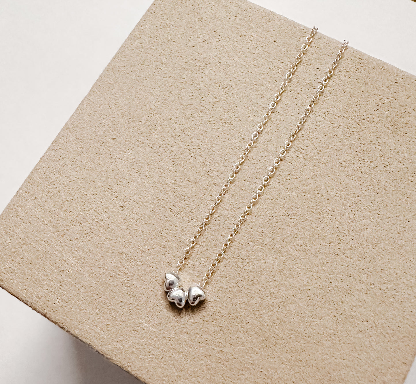 Mini Hearts Necklace