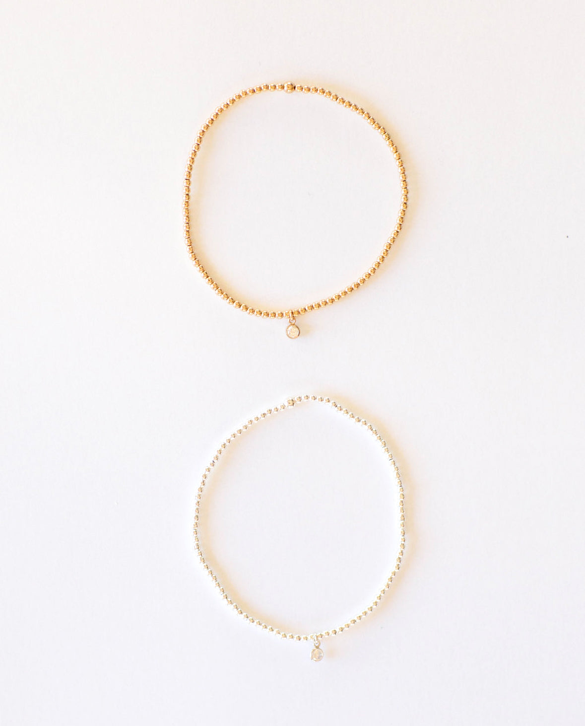 Quartz Charm Bracelet