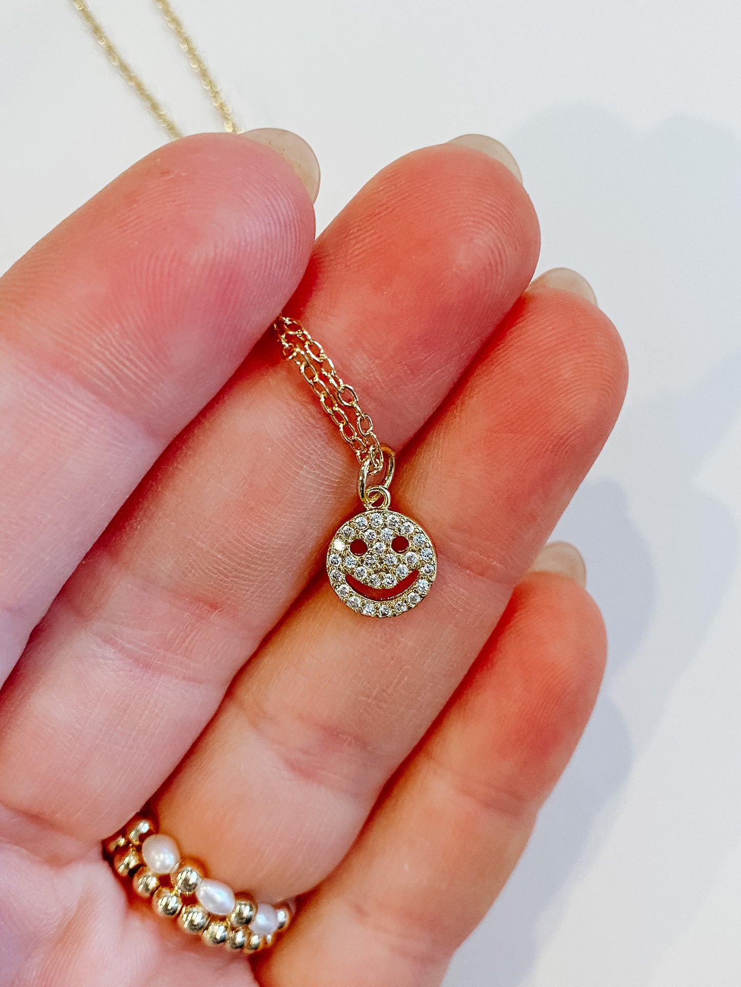 Smiley Face Necklace 2.0