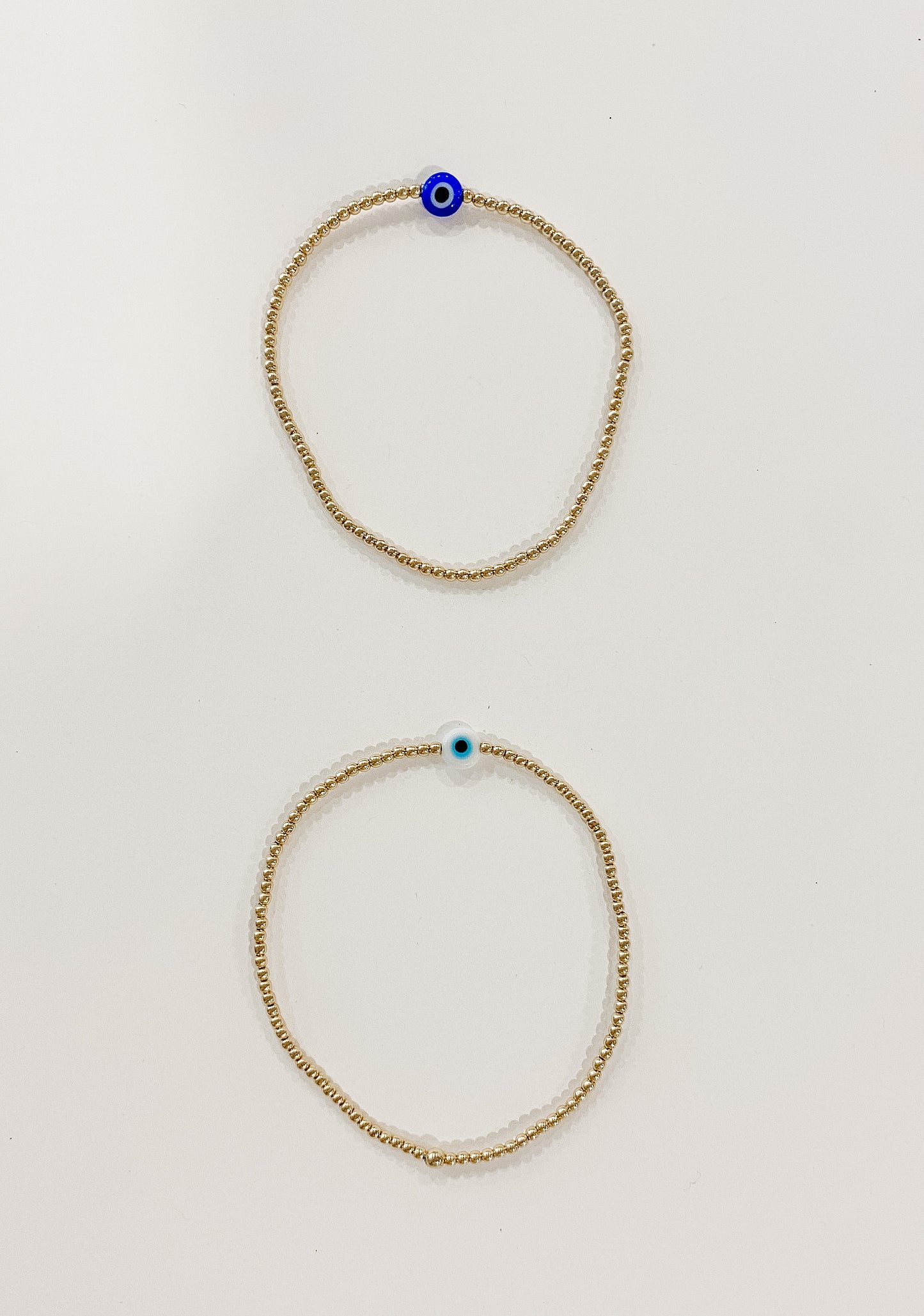 2mm Evil Eye Bracelet