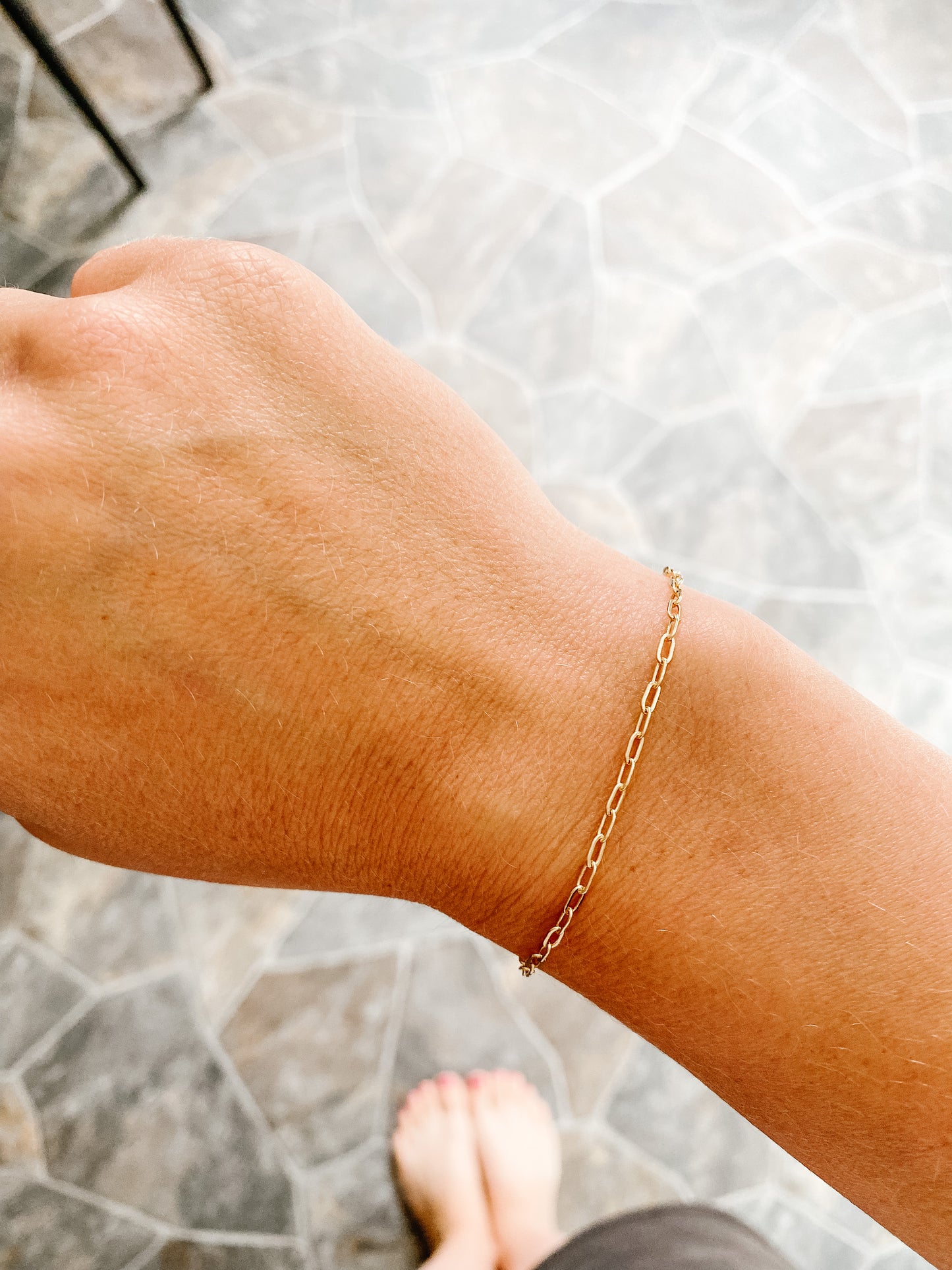 Mini Paperclip Bracelet