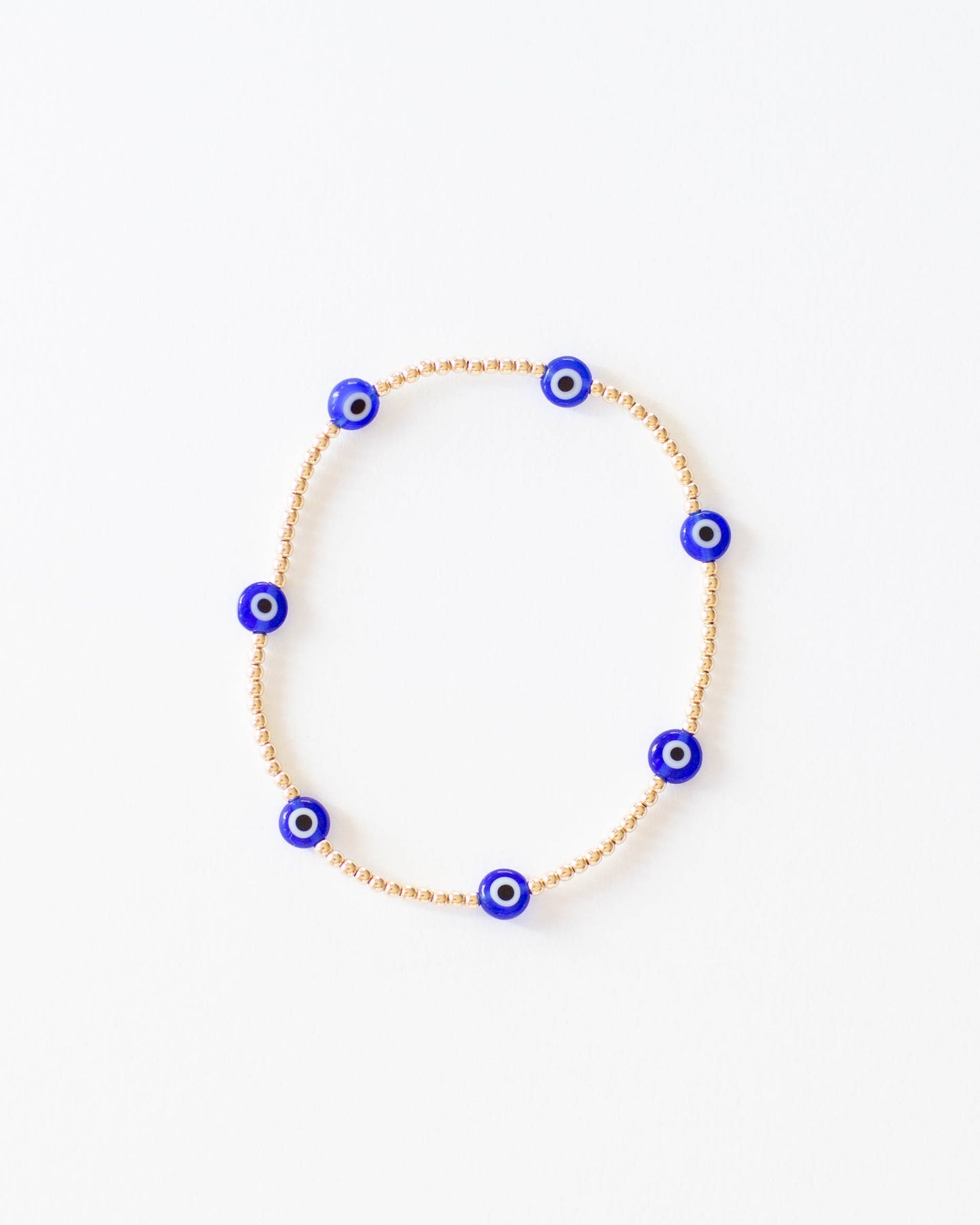 2mm Multi Evil Eye Bracelet