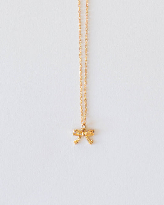 Bow Necklace