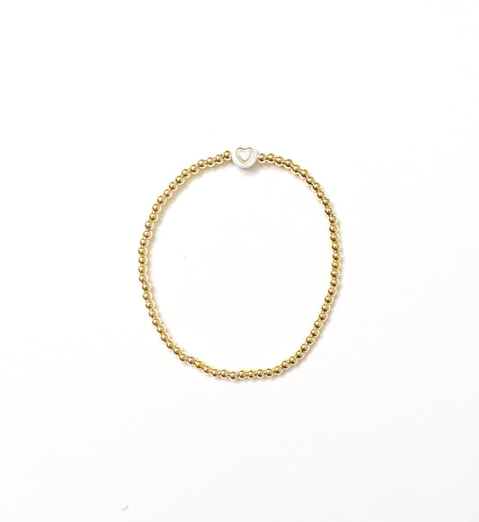 Golden Heart Bracelet