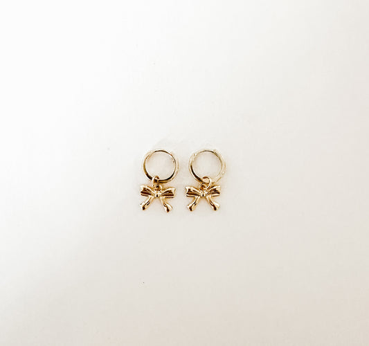 Bow Charm Earrings