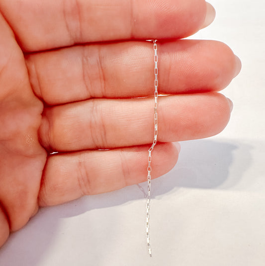 .925 Sterling Silver Box Chain