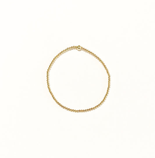 2mm Gold Filled / Sterling Silver Bracelet