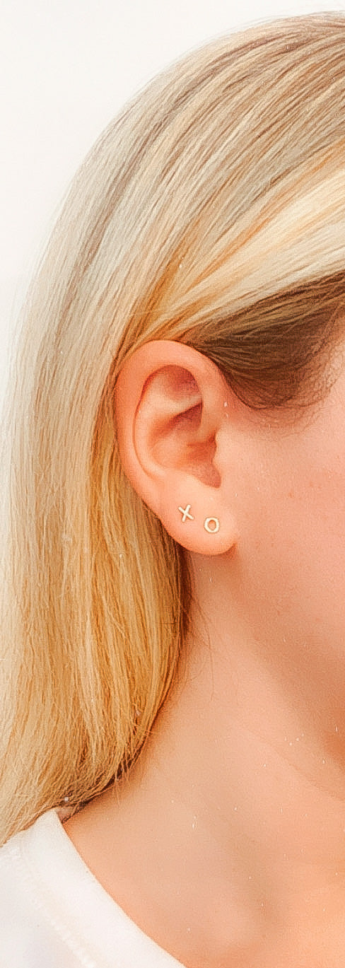 X O Stud Earrings