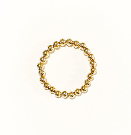 8mm Gold Filled / Sterling Silver Bracelet