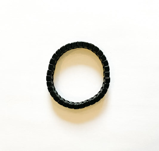 Black Arrow Tile Bracelet