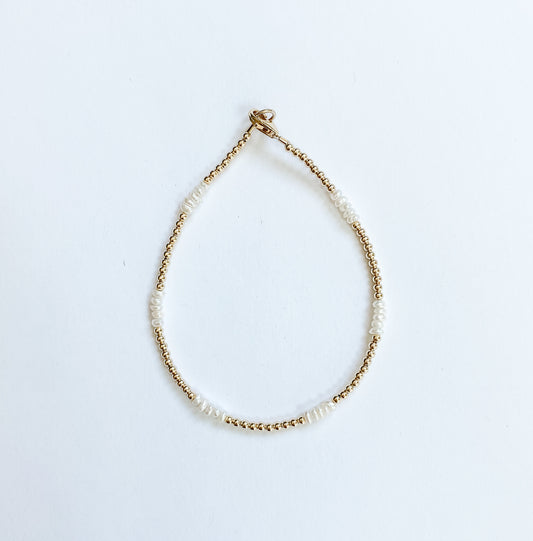 Cluster of Pearls Bracelet