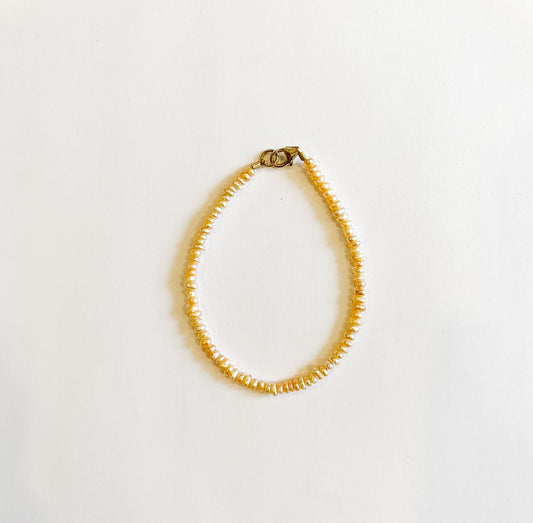 Pink Pearls Bracelet