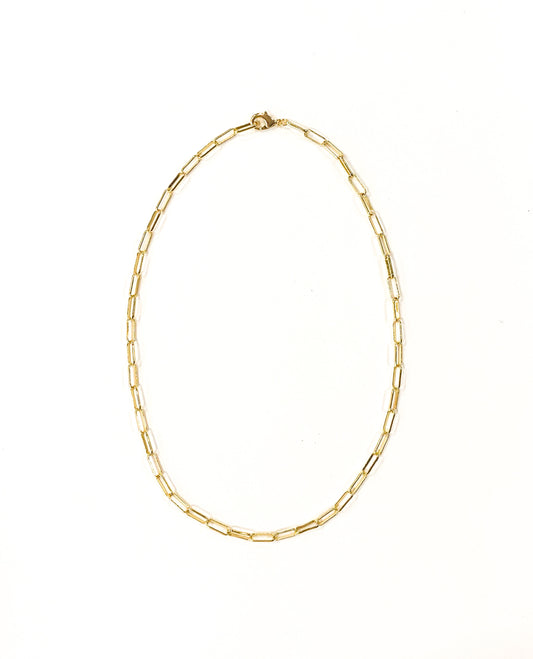 Small Paperclip Necklace