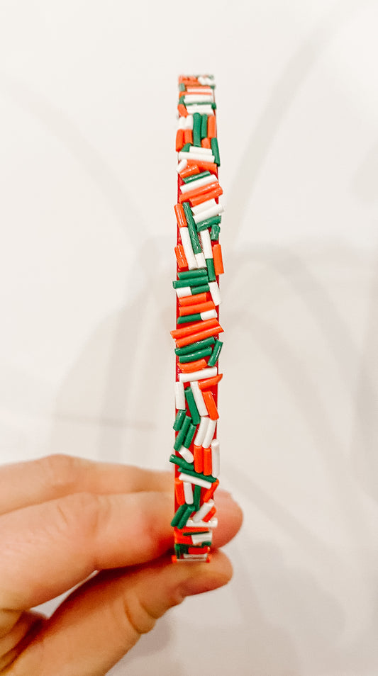 Christmas Sprinkles Headband
