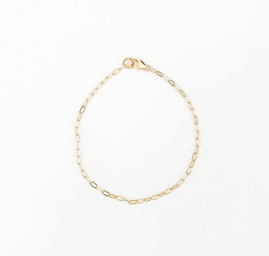 Mini Paperclip Bracelet